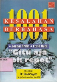 1001 Kesalahan Berbahasa