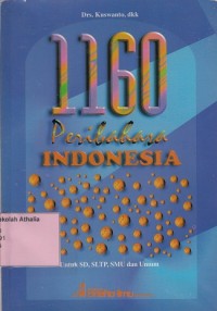 1160 Peribahasa Indonesia