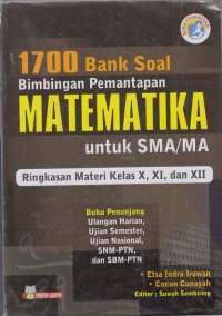 1700 Bank soal bimbingan pemantapan matematika SMA kls X,XI, dan XII