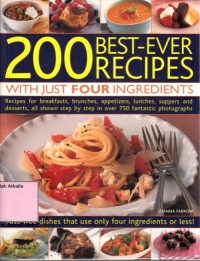 200 best ever recipes with just four ingredients