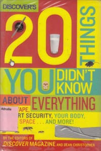 20 Things You Didn't Know About Everything