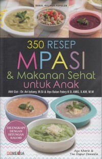 350 Resep MPASI & Makanan Sehat untuk Anak