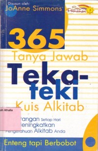 365 tanya jawab teka-teki kuis Alkitab