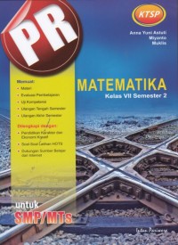 Matematika: PR Kelas VII semester 2 (KTSP)