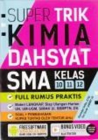 Super Trik Kimia dahsyat SMA kls 10,11,12