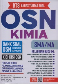 BTS : Bahas Tuntas Soal OSN Kimia SMA/MA