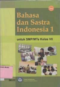 Bahasa dan sastra Indonesia: untuk SMP/MTS kls VII