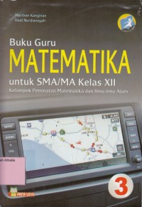 Buku Guru Matematika SMA kelas XII Kelompok MIPA