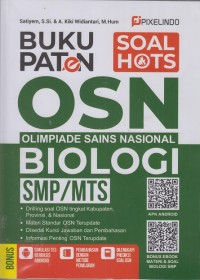 Buku paten OSN Biologi SMP/MTs