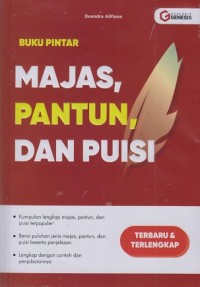 Buku pintar majas, pantun, dan puisi