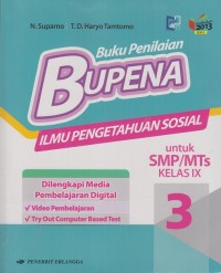 Bupena Ilmu Pengetahuan Sosial Kelas IX (Kurikulum 2013 Edisi Revisi)