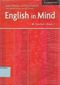 English in Mind: Teacher's Book 1