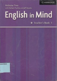 English in Mind: Teacher's Book 3