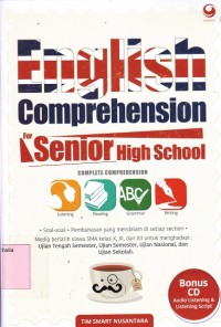 Englsih comprehension for senior high school