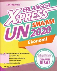 Erlangga E-PRess UN SMA/MA 2020 Ekonomi