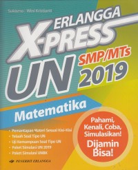 Erlangga X-Press UN SMP/MTs 2019 Matematika