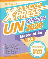 Erlangga X-Press UN SMA/MA 2020 Matematika IPA