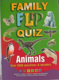 Family Flip Quiz: Animals
