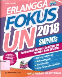 Erlangga Fokus UN SMP/MTs 2018