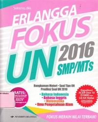 Erlangga Fokus UN SMP/MTs 2016