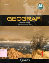 Geografi untuk SMA kelas X peminatan ilmu-ilmu sosial