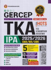 Gercep TKA IPA 2025/2026 SMA/MA/SMK