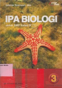 IPA Biologi: untuk SMP kelas IX