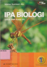 IPA biologi: untuk SMP kelas VII