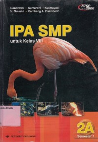 IPA SMP: untuk kelas VIII Semester 1