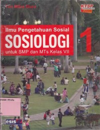Ilmu Pengetahuan Sosial Sosiologi: untuk SMP kelas VII