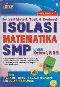 Isolasi Matematika SMP kelas 1,2, & 3