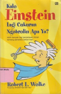 Kalo Einstein lagi cukuran ngobrolin apa ya?