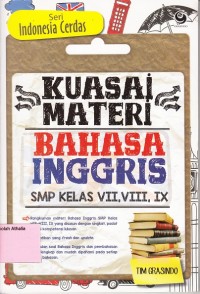 Kuasai materi bahasa inggris SMP kelas vii, viii, ix