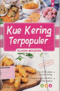 Kue kering terpopuler: klasik-modern