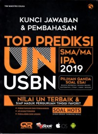 Kunci jawaban & pembahasan Top prediksi UN SMA/MA IPA 2019
