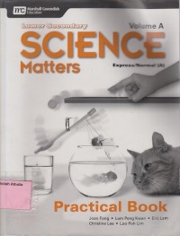 Lower secondary science matters practical book volume A