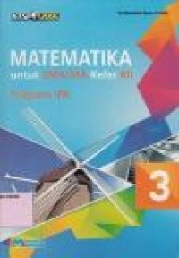 Matematika untuk SMA/MA kls XII: utk Prog. IPA