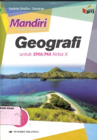 Mandiri Geografi SMA/MA kelas X - Edisi Revisi