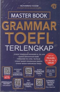 Master book Grammar TOEFL