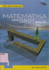 Matematika: untuk SMP kelas VII