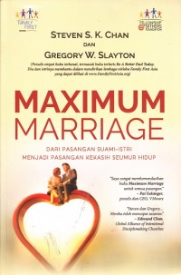 Maximum Marriage