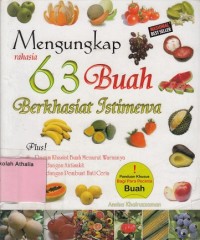 Mengungkap rahasia 63 buah berkhasiat istimewa