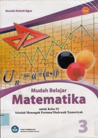 Mudah belajar matematika: untuk SMP kelas IX