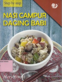 Nasi campur daging babi