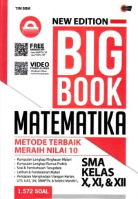 New edition big book Matematika SMA kelas X, XI, & XII