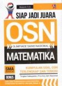 Siap jadi juara OSN (Olimpiade Sains Nasional) Matematika