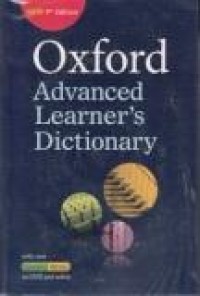 Oxford Advanced learner's dictionary