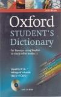 Oxford student's dictionary: for learners using English to study other subjects