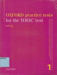 Oxford Practice Tests for the TOEIC test