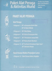 Paket alat peraga & aktivitas murid: Kejadian